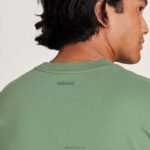 Allbirds erkek allgood pamuklu tişört L6L2L124 puslu kargo - Image 4