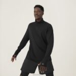 Allbirds erkek performans çeyrek fermuar L6L2L154 doğal siyah