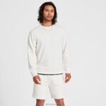 Allbirds erkek r&r sweat kısa L6L2L150 doğal beyaz - Image 2