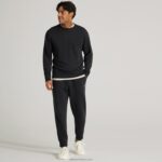 Allbirds erkek r&r sweatshirt L6L2L130 doğal siyah - Image 7