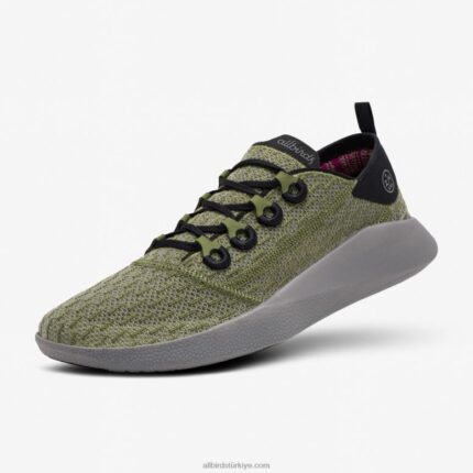 Allbirds erkek süper hafif spor ayakkabısı L6L2L70 sakin kargo (orta gri taban)