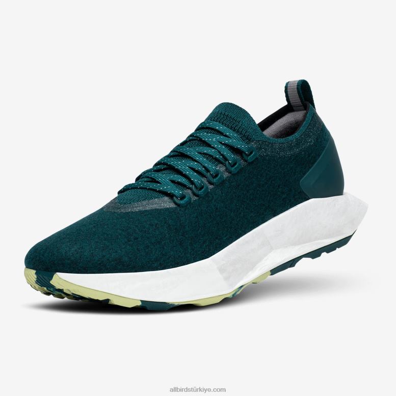 Allbirds erkek yün el ilanı mizzles L6L2L102 derin zümrüt (kar fırtınası tabanı) - Image 1