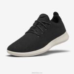 Allbirds erkek yün koşucular L6L2L30 gerçek siyah (krem taban)