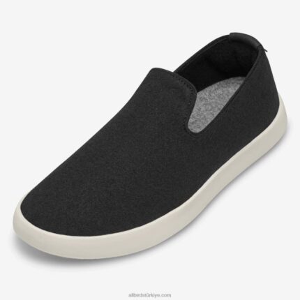 Allbirds erkek yün şezlong L6L2L72 gerçek siyah (krem taban)