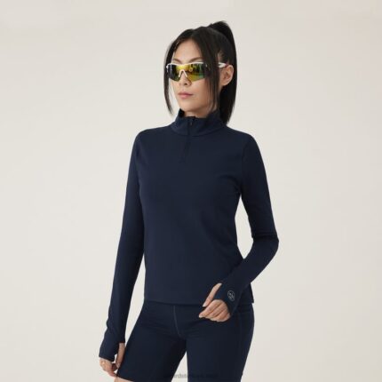 Allbirds kadın performans çeyrek fermuar L6L2L231 gerçek donanma