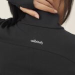 Allbirds kadın performans çeyrek fermuar L6L2L232 doğal siyah - Image 4