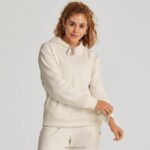 Allbirds kadın r&r kapşonlu L6L2L227 doğal beyaz