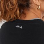 Allbirds kadın r&r sweatshirt L6L2L211 doğal siyah - Image 5