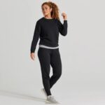 Allbirds kadın r&r sweatshirt L6L2L211 doğal siyah - Image 7