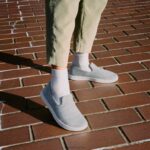 Allbirds kadın yün şezlong L6L2L201 alaca gri (krem taban) - Image 2