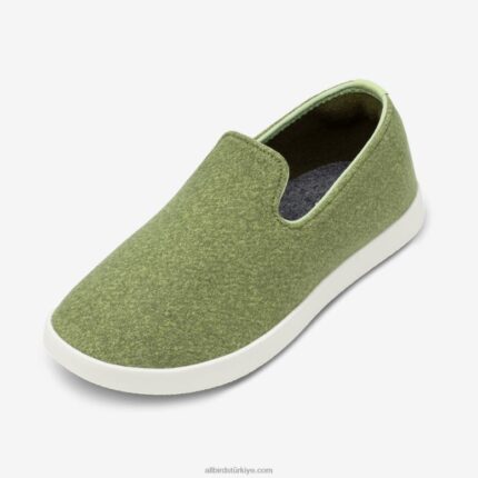 Allbirds küçük kuşlar yün şezlonglar - büyük çocuklar L6L2L268 sakin kargo (doğal beyaz taban)