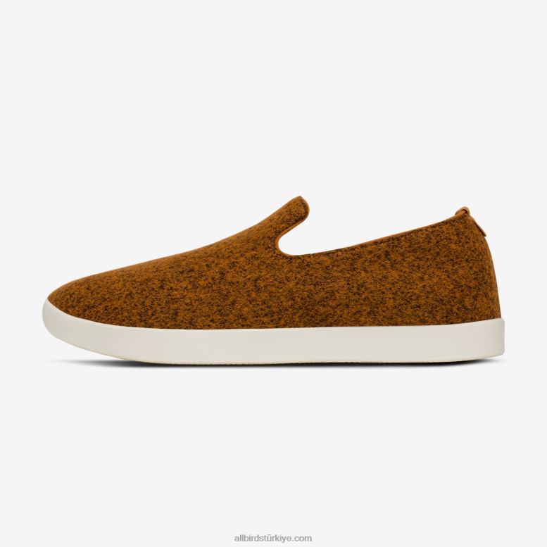 Allbirds küçük kuşlar yün şezlonglar - büyük çocuklar L6L2L271 bal pası (doğal beyaz taban) - Image 3