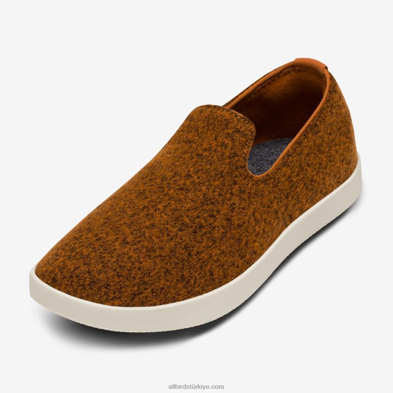 Allbirds küçük kuşlar yün şezlonglar - büyük çocuklar L6L2L271 bal pası (doğal beyaz taban) - Image 1