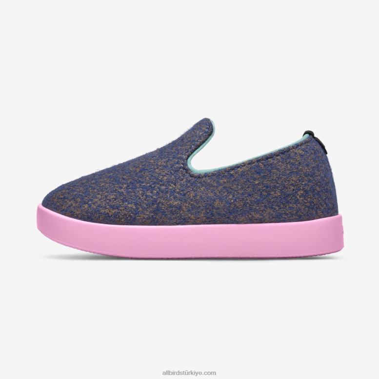 Allbirds küçük kuşlar yün şezlonglar - küçük çocuklar L6L2L247 wowza blue (yüzer pembe taban) - Image 3