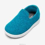 Allbirds küçük kuşlar yün şezlonglar - küçük çocuklar L6L2L250 deniz mavisi (kar fırtınası)