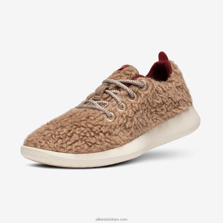 Allbirds küçük kuşlar yün yolluklar - büyük çocuklar L6L2L265 puslu bej tüyler (bej hush taban) - Image 1