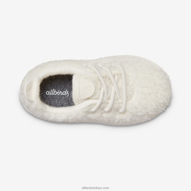 Allbirds küçük kuşlar yün yolluklar - küçük çocuklar L6L2L238 doğal beyaz tüyler - Image 5