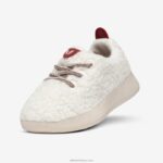 Allbirds küçük kuşlar yün yolluklar - küçük çocuklar L6L2L242 doğal beyaz tüyler (bej hush taban)